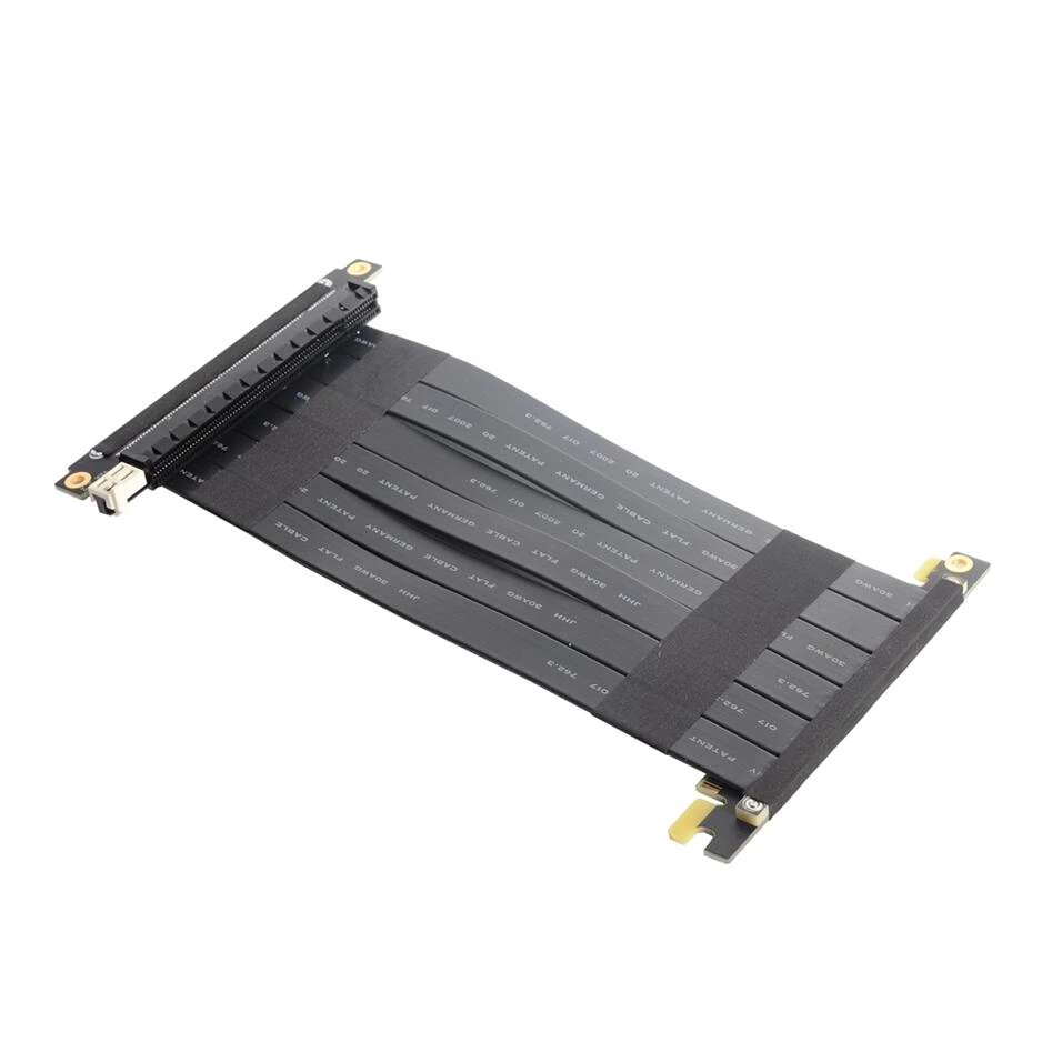 PCIE 3 0 кабель PCI e 16X до x16 адаптер графической видеокарты удлинитель 90 градусов