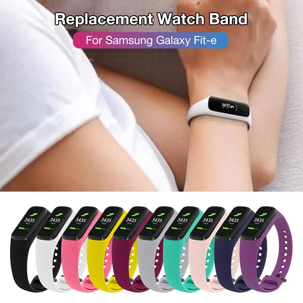 Силиконовый ремешок для часов на замену спортивный наручный браслет samsung Galaxy Fit