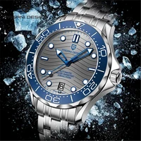 2021 new pagani design top brands black men watches for men mechanical wrist watch waterproof 200m nh35a clock man reloj hombre