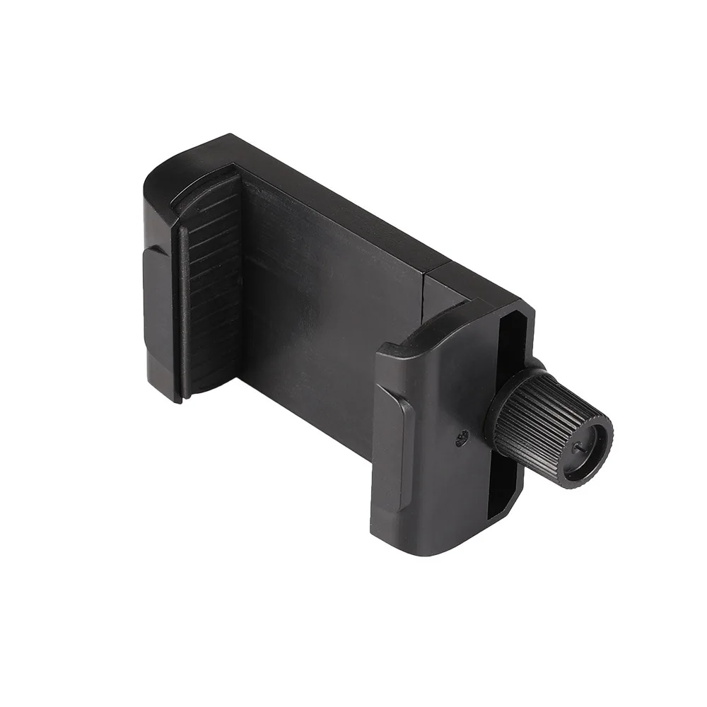 durable mobile phone clip adapter universal for tripod monopod holder clamp bracket stand holder mount black free global shipping