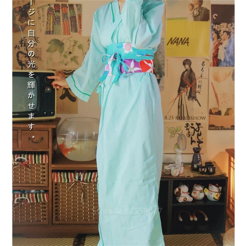 

Japanese Traditional Clothing Kimono For Women Asian Girl Cute Floral Pattern Yukata Exotic Spa Bathrobe Sleepwear Pajamas Dress