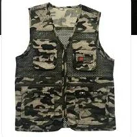 men fishing vests quick dry multi pocket mesh jackets photography outdoor hunting sport hiking vest fish waistcoat plus size 4xl