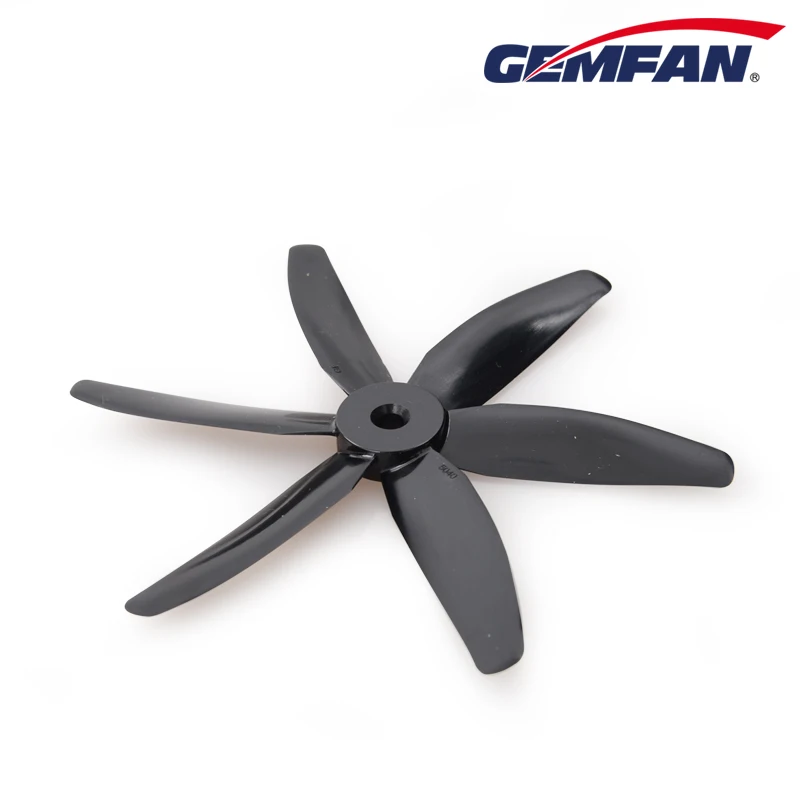 2 пары/4 шт. Gemfan 6 лезвия 5x4x6 5040 5040R CW CCW Пропеллер для 1806 2205 моторов ZMR250 QAV250 280 Дрон
