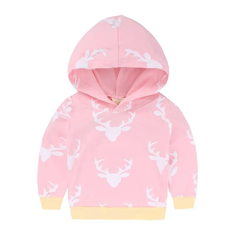

Baby Girl Clothing Newborn Baby Girls Clothes Set Warm Outfits Deer Tops Hoodie Top + Pant Leggings 2pcs Sets Cute Animals Kids