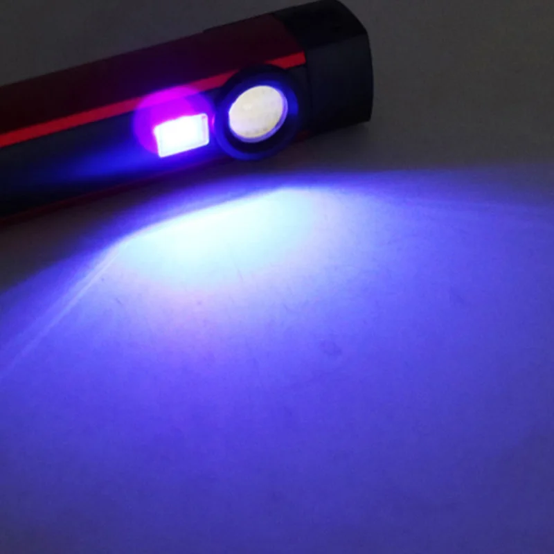 Портативный COB флэш-светильник фонарь USB Перезаряжаемый светодиодный рабочий