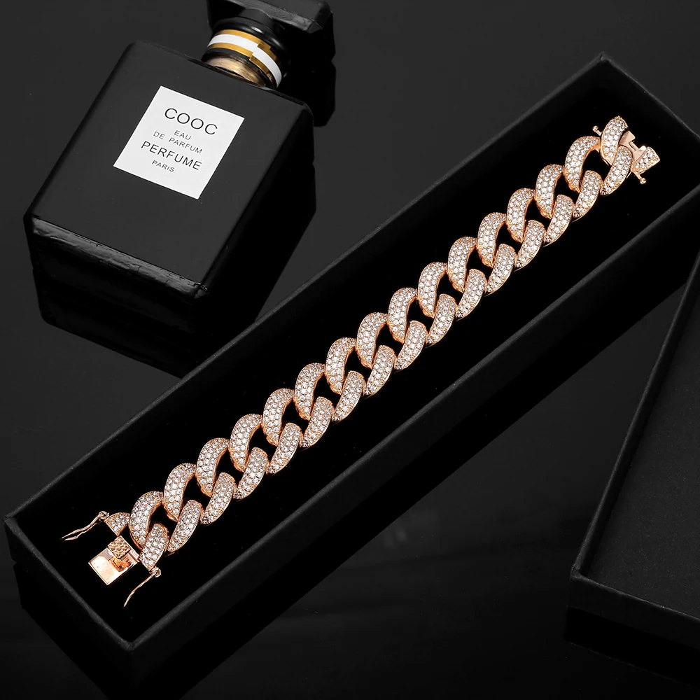 Роскошные толстые плетеные браслеты на цепочке и для женщин мужчин браслет