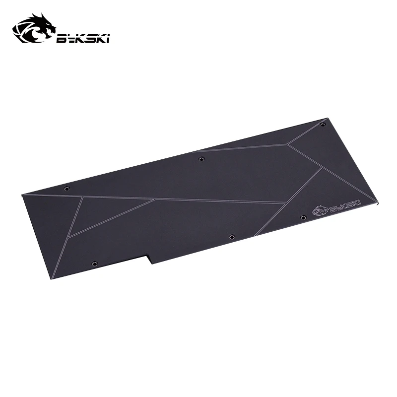 Продавец рекомендует, Bykski Backplate fit NVIDIA Founders Edition 2080/2080ti видеокарта, Толщина 6 мм FR-N-RTX2080TI-BK