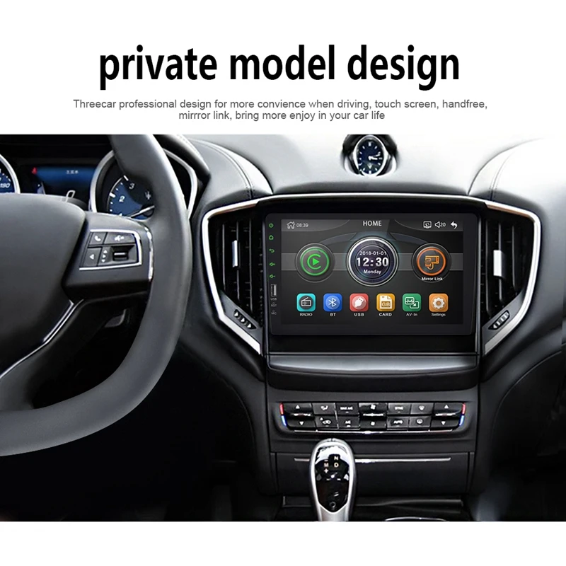 

9 Inch 1Din Car MP5 Player Contact Sn FM Radio Bluetooth USB AUX Mirror Link