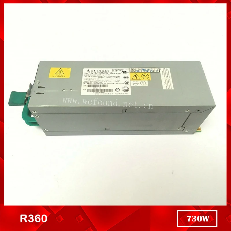 100% Test For Power Supply For Lenovo R360 DPS-730AB A 730W D37235-001 Work Good