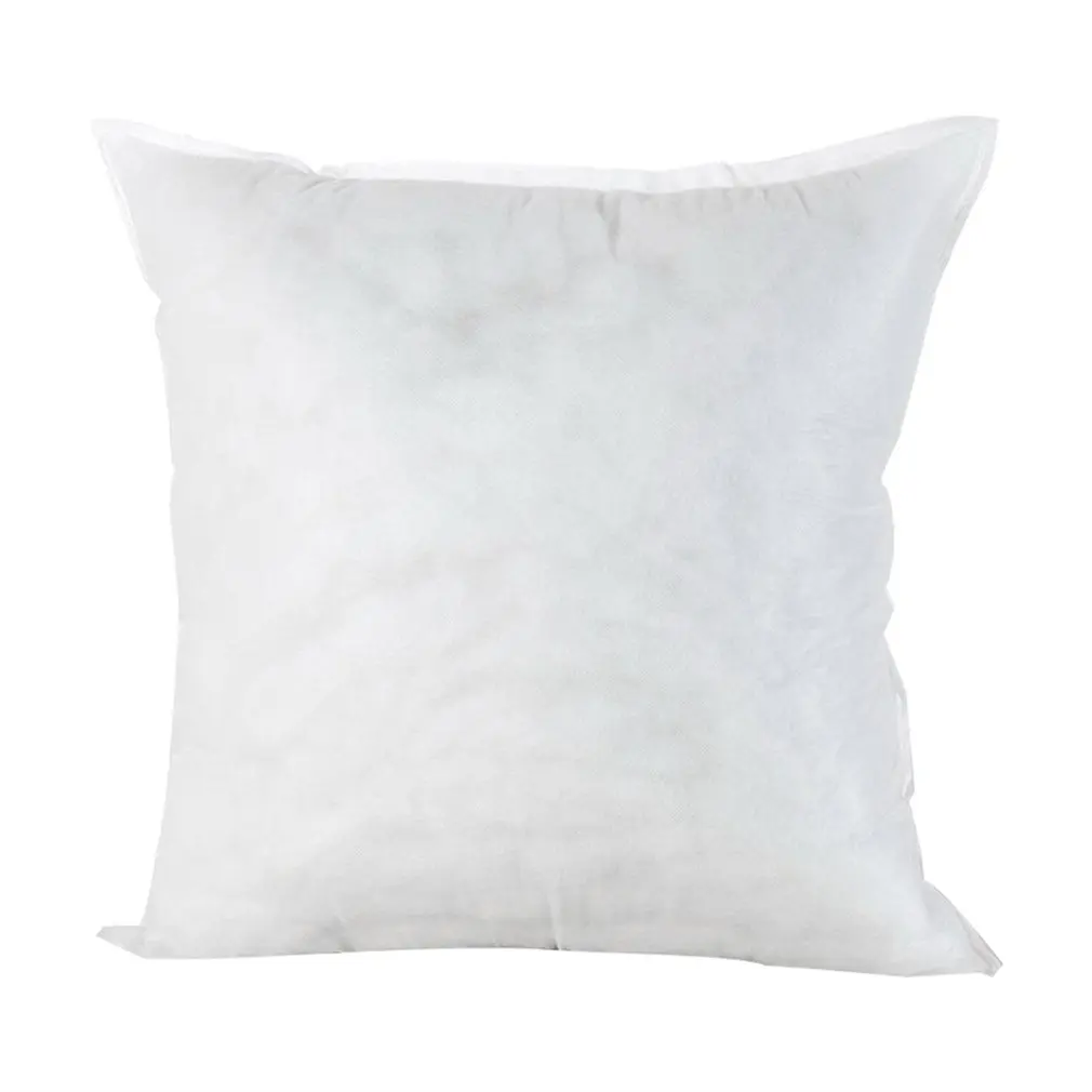 White Cushion Insert Filler PP Cotton Throw Pillow Inner Core Decor Car Chair Soft Seat Cushion 45*45cm
