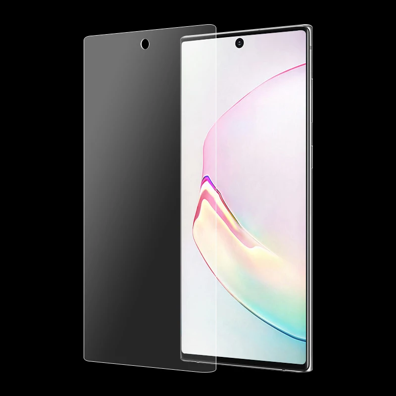 Передняя и задняя 9D Гидрогелевая пленка для Samsung Galaxy Note 10Plus Защита экрана 10 Note10 Pro