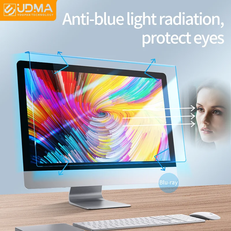 Акриловая подвесная пленка для экрана монитора UDMA защитная с защитой от