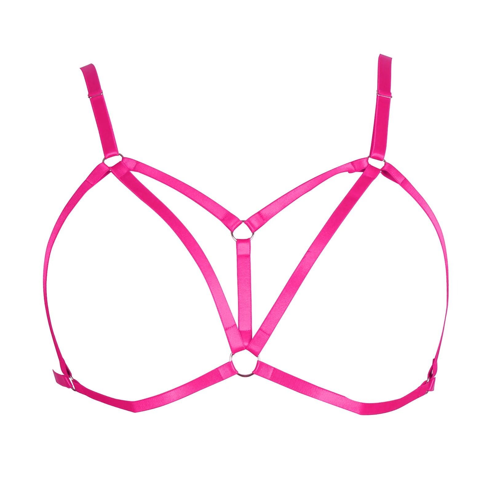 Женский ремень-портупея в стиле панк |