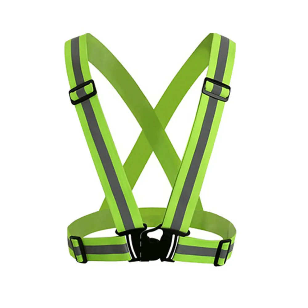 Открытый Унисекс жилет безопасности для велоспорта велосипедный светильник