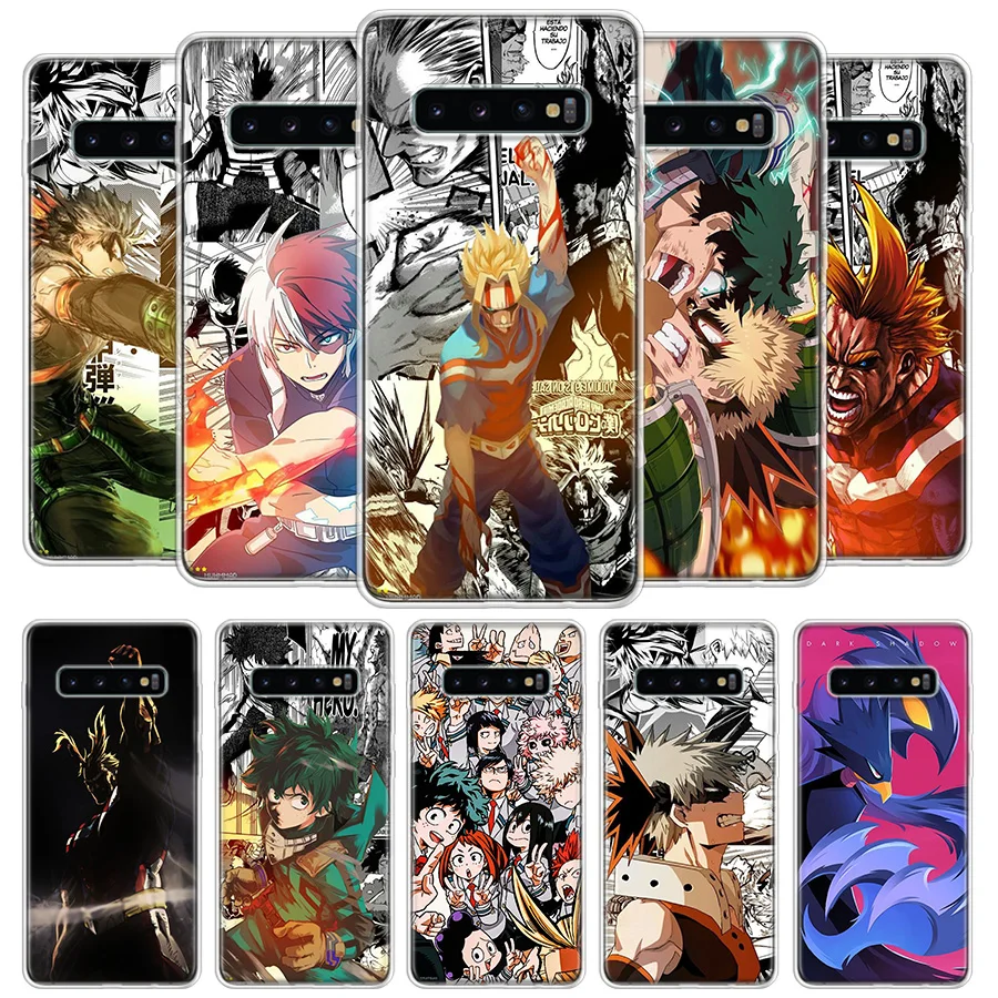 Чехол для телефона My Hero Academia Deku Samsung Galaxy A50 A70 A10 A20E A51 A71 M30S A30 A40 A01A21 A6 A7 A8 A9 Plus +