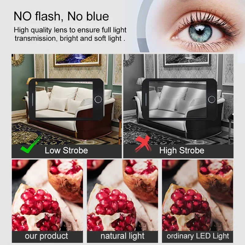 

Decorative LED Ceiling Light 24/30W Flush Mount Lamp Modern Panel Light Ceiling Lamp for Home Living Room 85V-265V White Cold