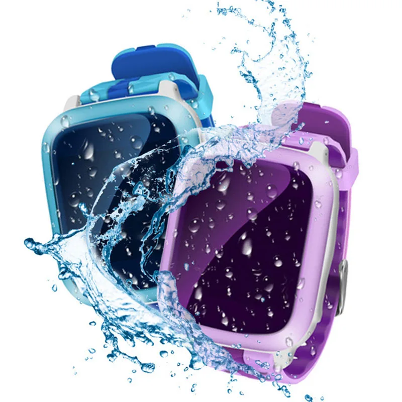locator tracker color screen childrens smart watches ip67 waterproof phone bracelet supports sim card gps wifi sos calls free global shipping