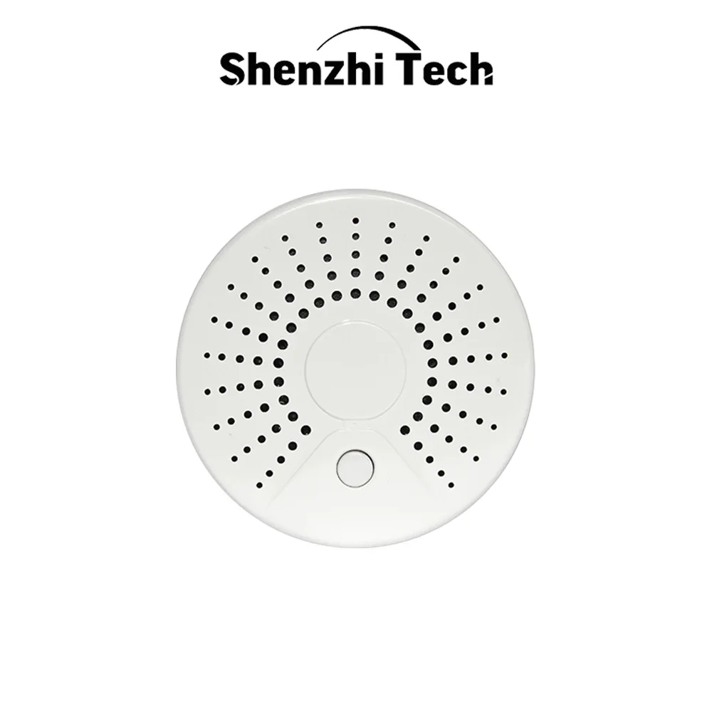 

Wifi Smoke Detector Alarm Sensor Wireless Security Alarm System APP Remote Control Alerts IoT Device Tuya Smart Home