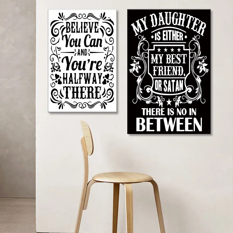 Настенная живопись на холсте печатный плакат фотография классная комната Inspire Boys