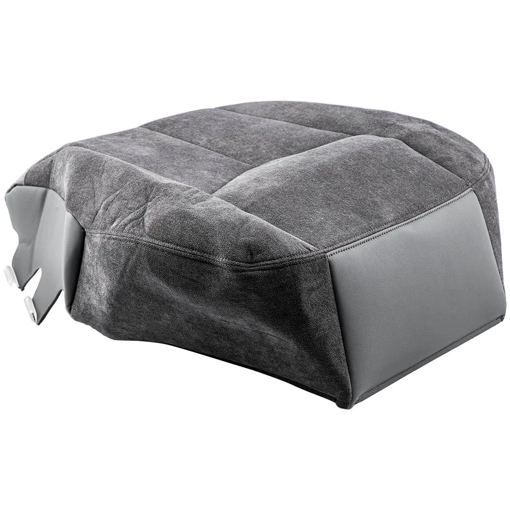 

Front Left Cloth Seat Cover For GMC Sierra 1500 2500 3500 2003-2007 Dark Gray