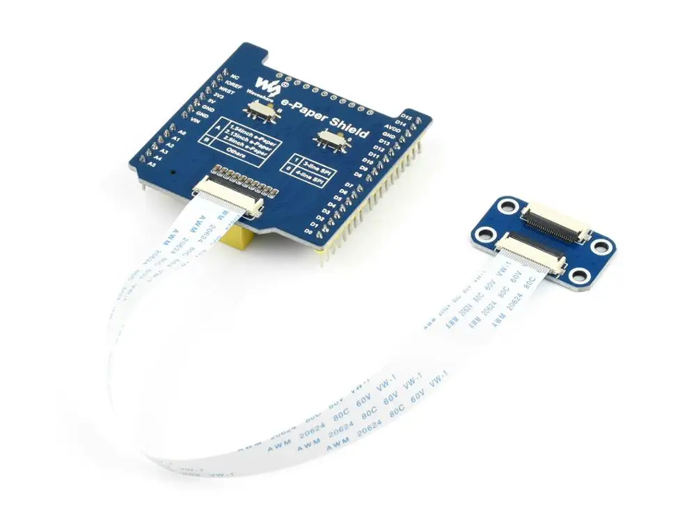 Универсальный щит для водителя электронной бумаги нуклео/ардино поддерживает