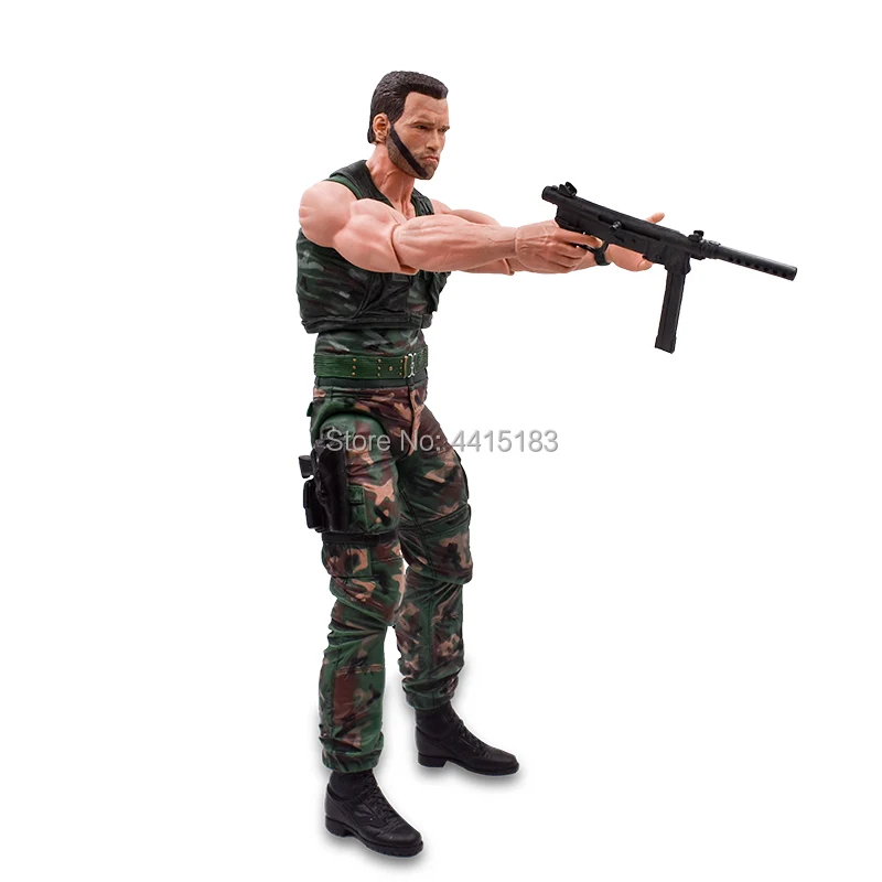 Neca юбилей инопланетяне Хищник джунгли патруль Unmasked в масках демон извлечение патруль противостояние Маскировка голландская фигурка