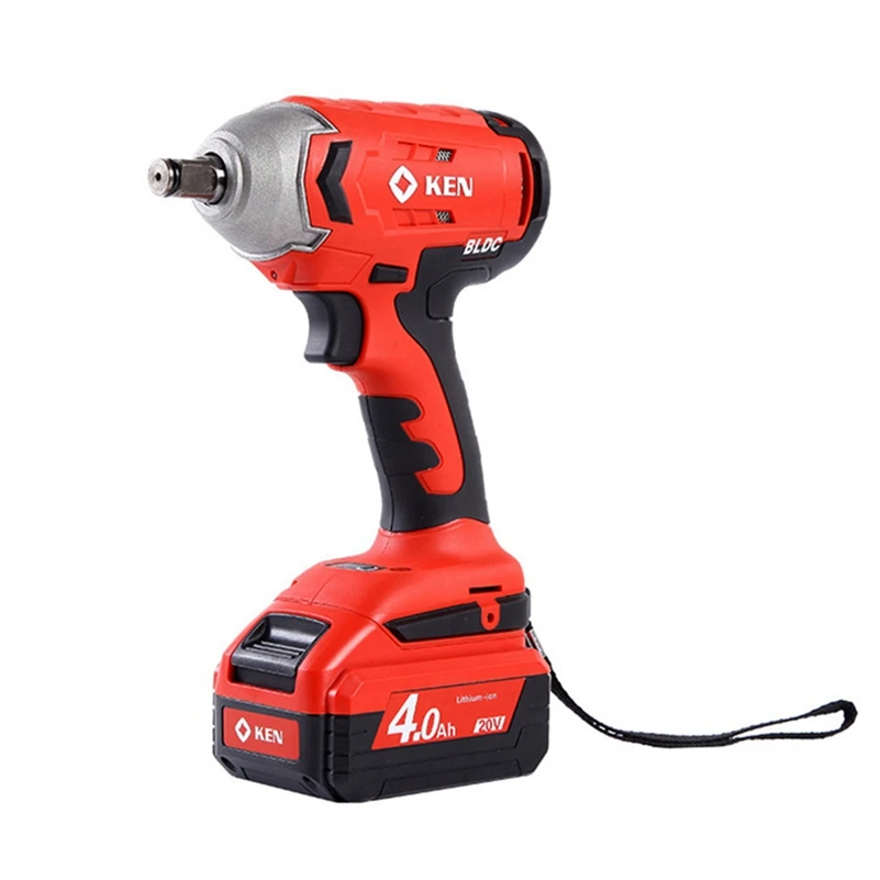 

KEN BL7320-40S 20V 1/2 Cordless Impact Wrench with 4000Ah 5000Ah lithium battery