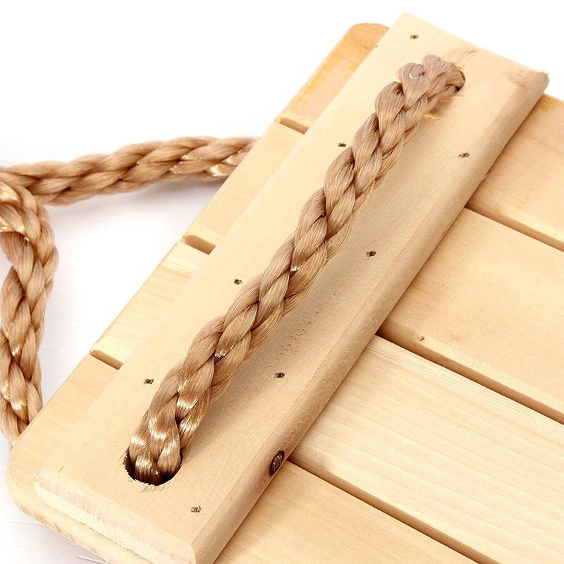 Деревянные качели с веревкой для взрослых и детей | Игрушки хобби