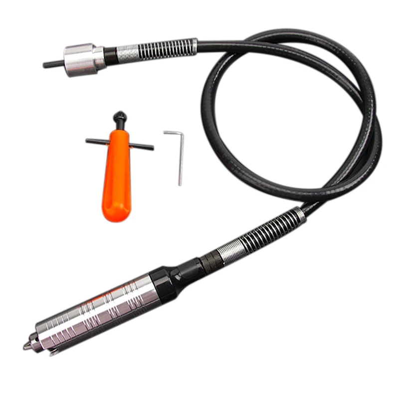 

Rotary Angle Grinder Tool Flexible Shaft Fits 0.3-4mm Handpiece for Style Flex Shaft Electric Drill Rotary Tool