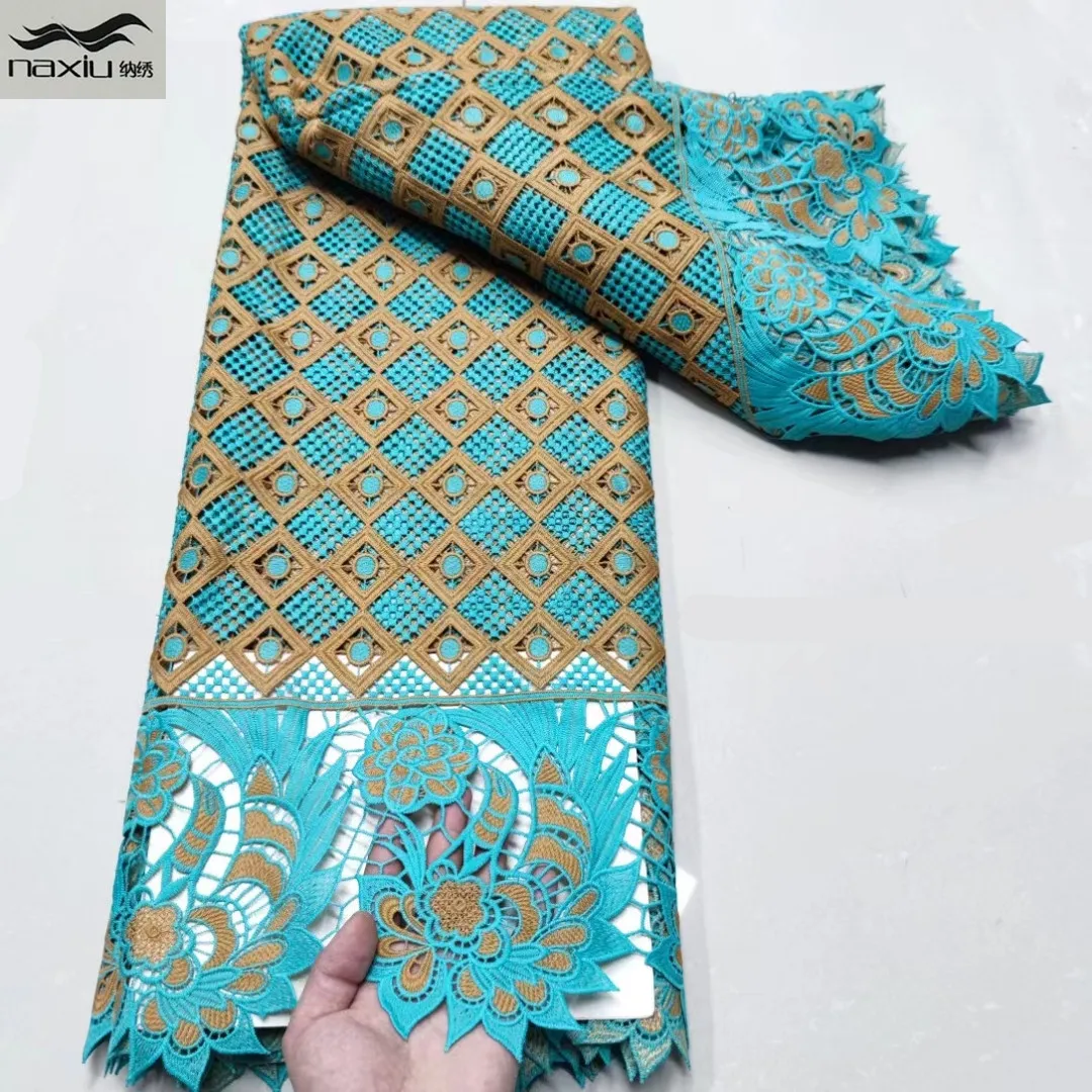 

Африканская цветная кружевная ткань Madison, 2021 высококачественные гипюровые кружева, материал для шитья свадебного платья