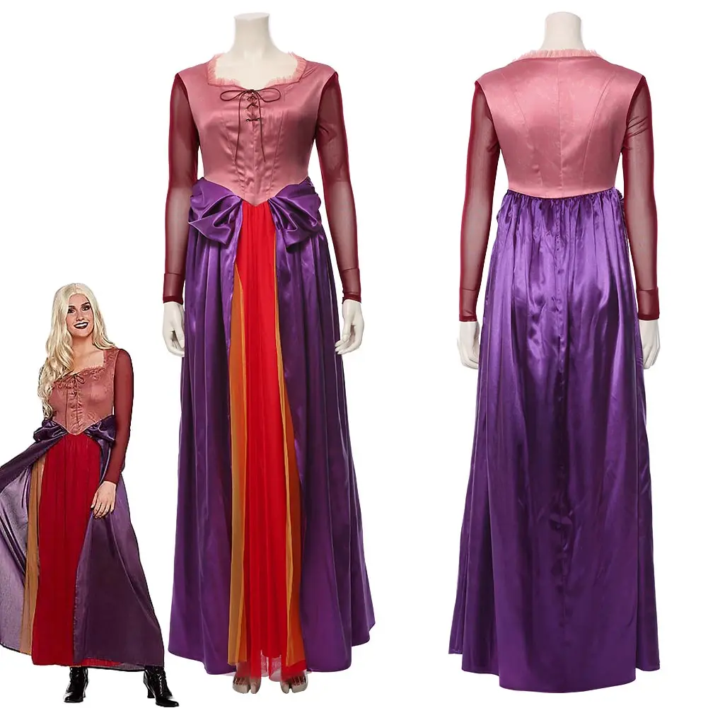 

Sarah Sanderson Costume Cosplay Dress Uniform Outfit For Adult Women Halloween Costume