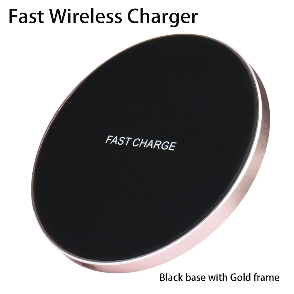 

Qi Wireless Charger For iPhone 12 11 Pro Xs Max X Xr 8 Fast Wireless Charging Pad For Samsung Galaxy Note 10 plus Xiaomi Huawei
