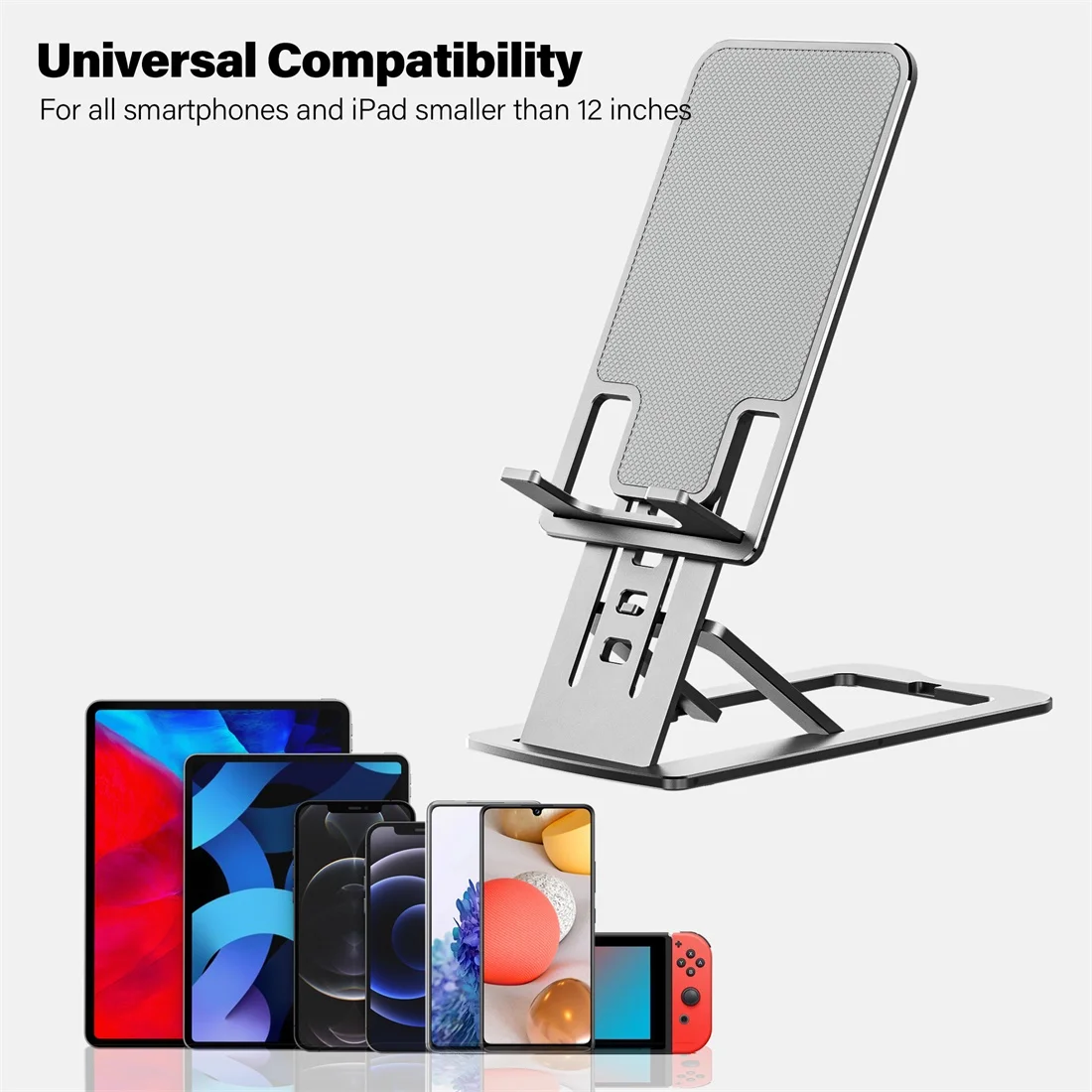 2021 metal desktop tablet holder table cell ultra thin foldable support desk mobile phone stander for iphone ipad adjustable free global shipping