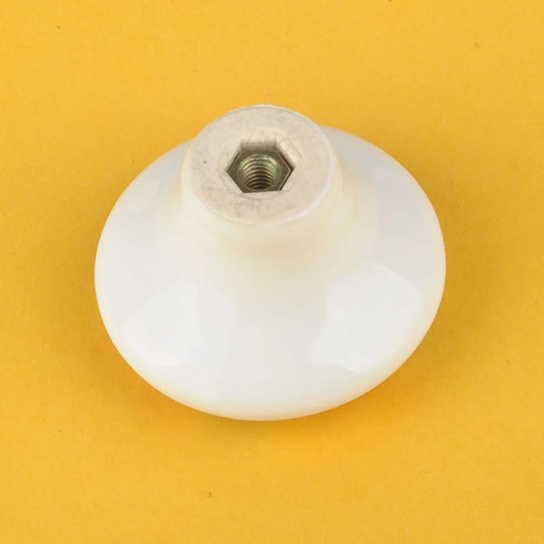 10 шт. мультяшная круглая ручка с одним отверстием керамический шкаф дверная