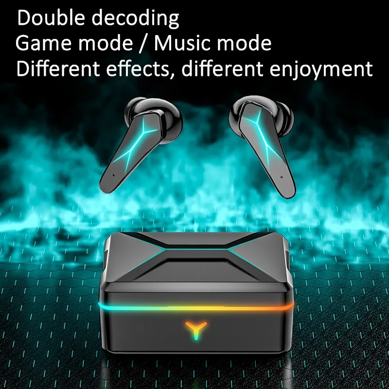 Игровые TWS Bluetooth-наушники с микрофоном и USB-адаптером беспроводные наушники