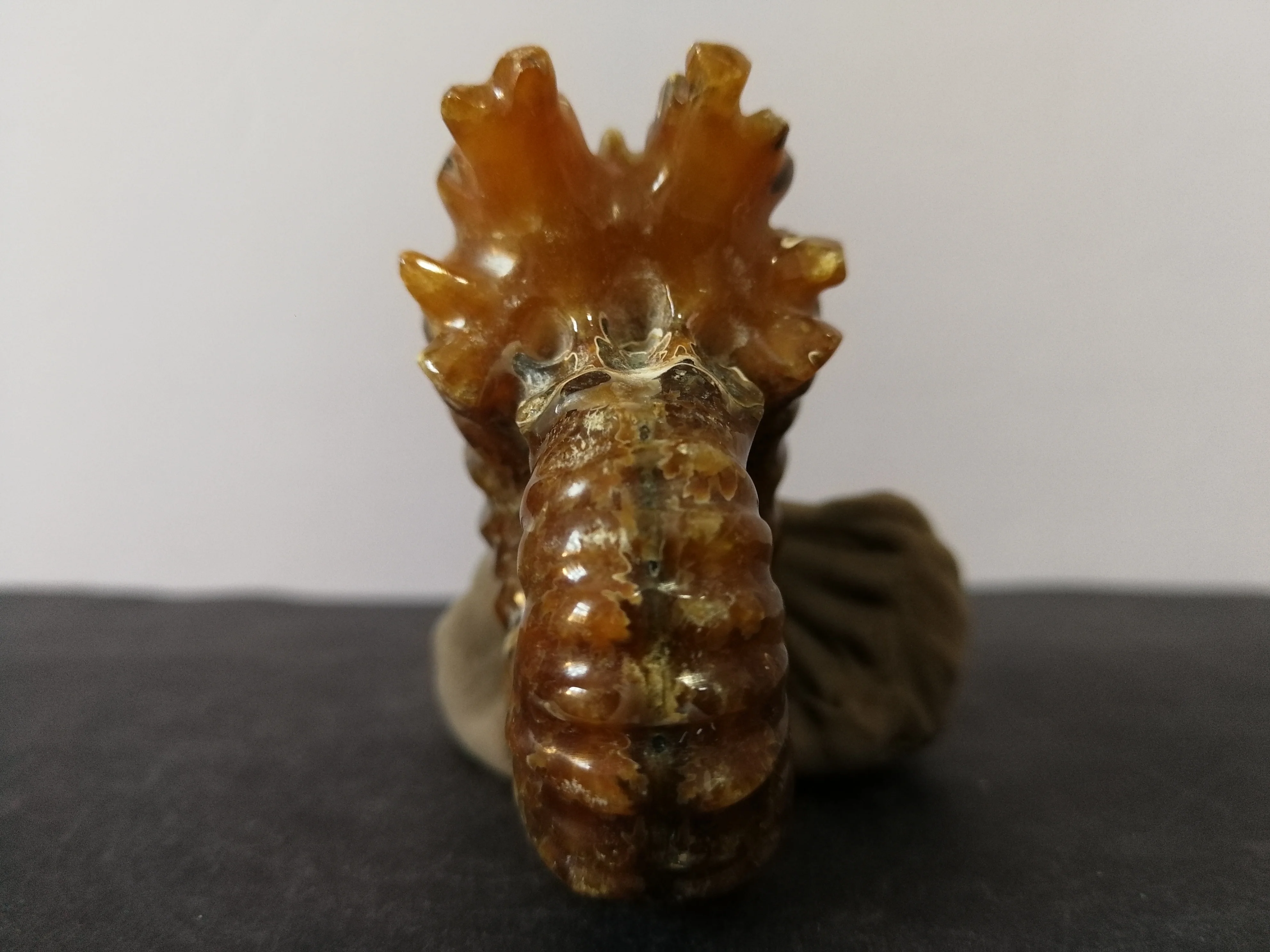 88.6gNatural ammonite crystal quartz specimen energy healing | Дом и сад