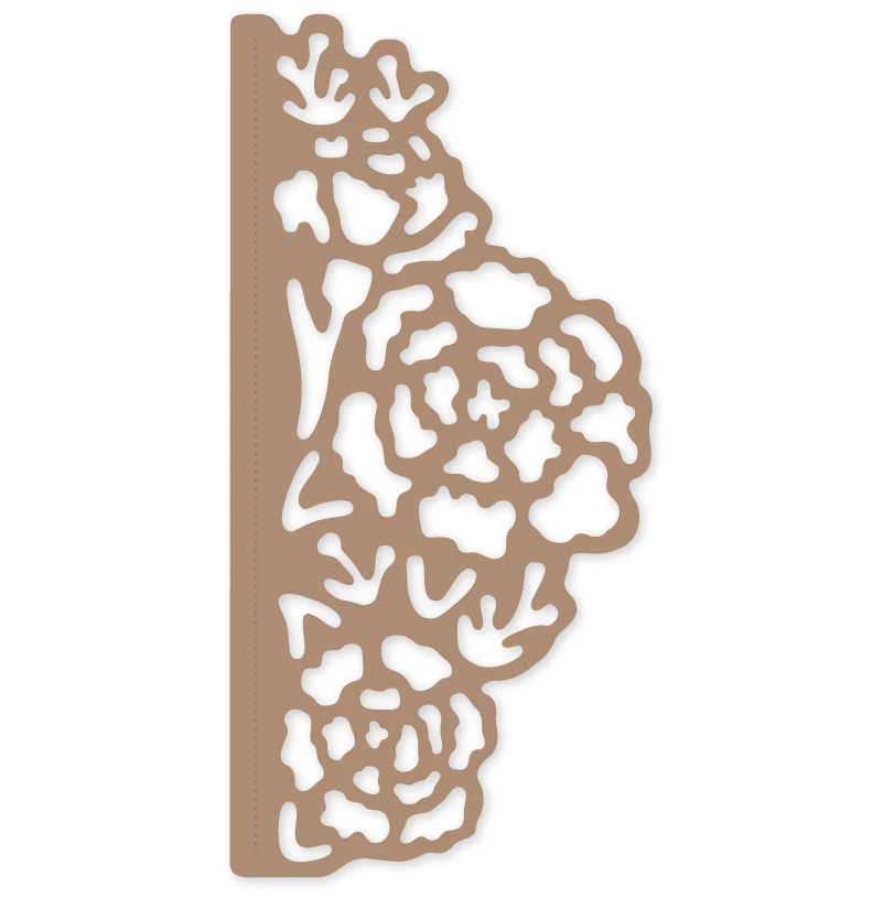 Adv one ажурная кружевная рамка для резки металла Скрапбукинг Фотоальбом тиснение