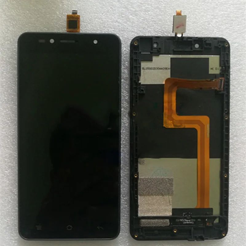 

For Jinga Hotz M1 LCD Touch Panel Screen Glass Digtizer Replacement Display Sensor Assembly Complete Frame