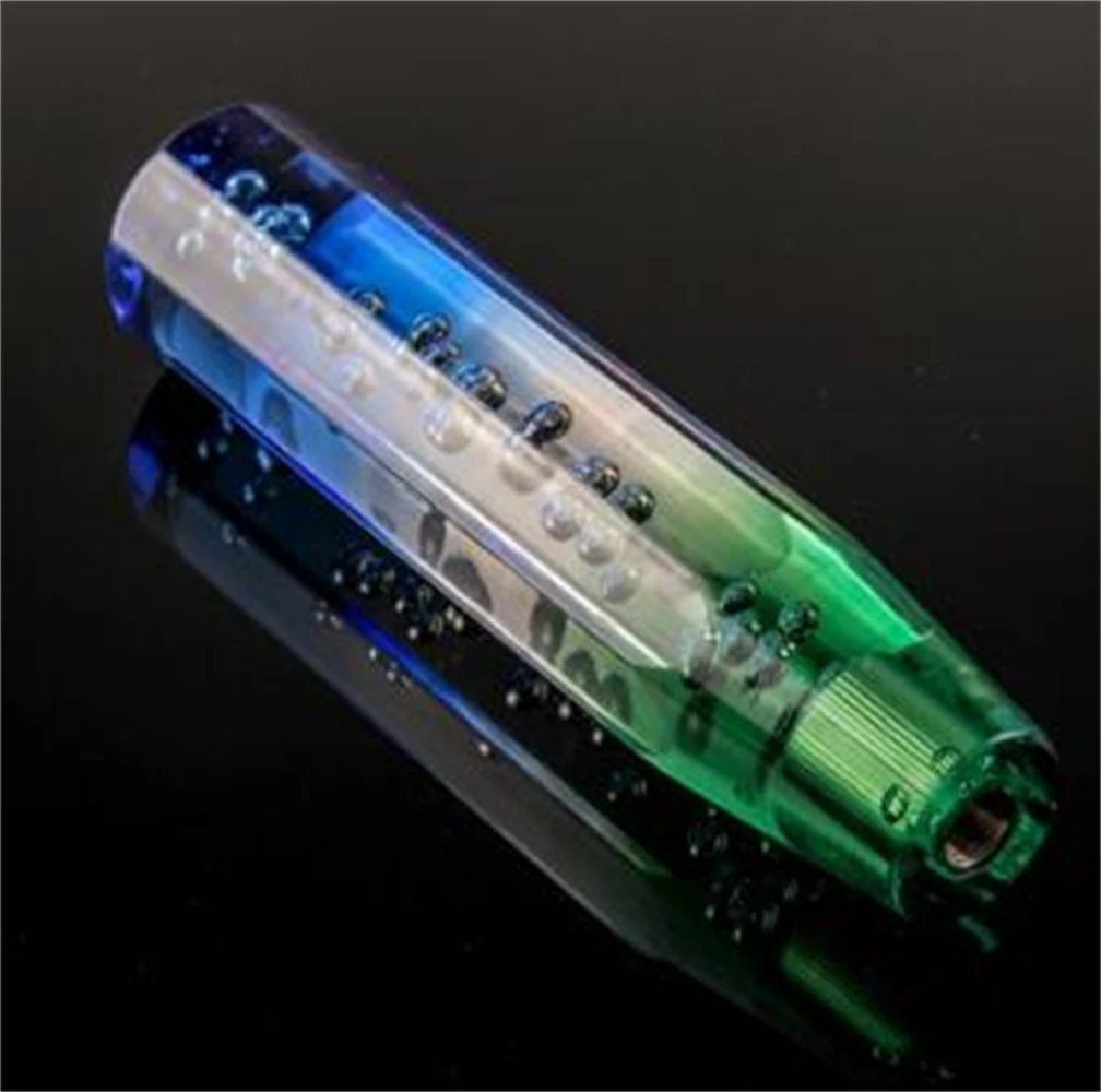 10 15 20 25 cm Universal Car Gear Shift Knob Colorful Crystal Bubble Styling Manual Stick |