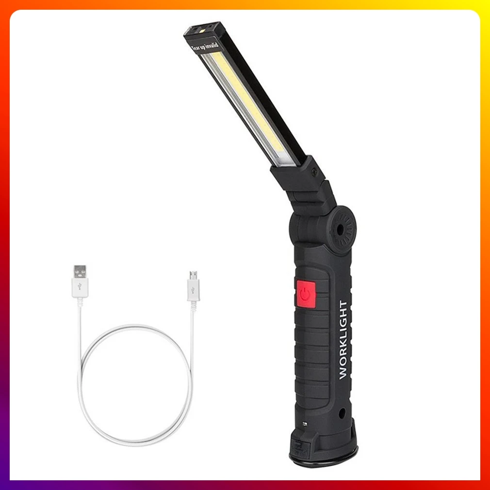

Work Light Car Repair Hand Work Light With Magnet Foldable Multi-Function Flashlight Professional Fashion