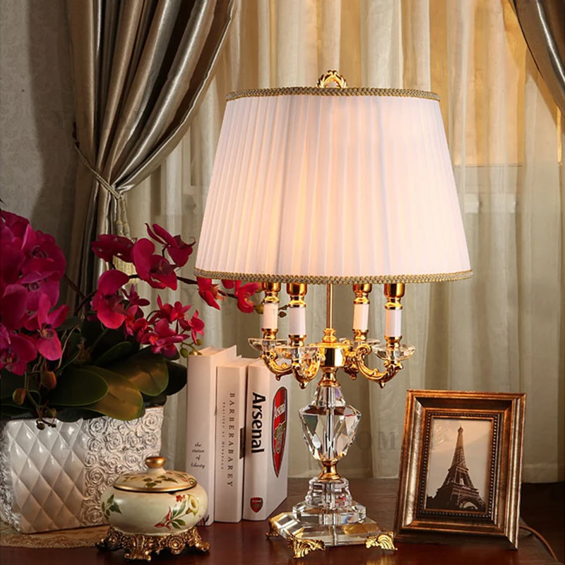 Разнообразные настольные лампы прикроватная лампа для спальни романтическая