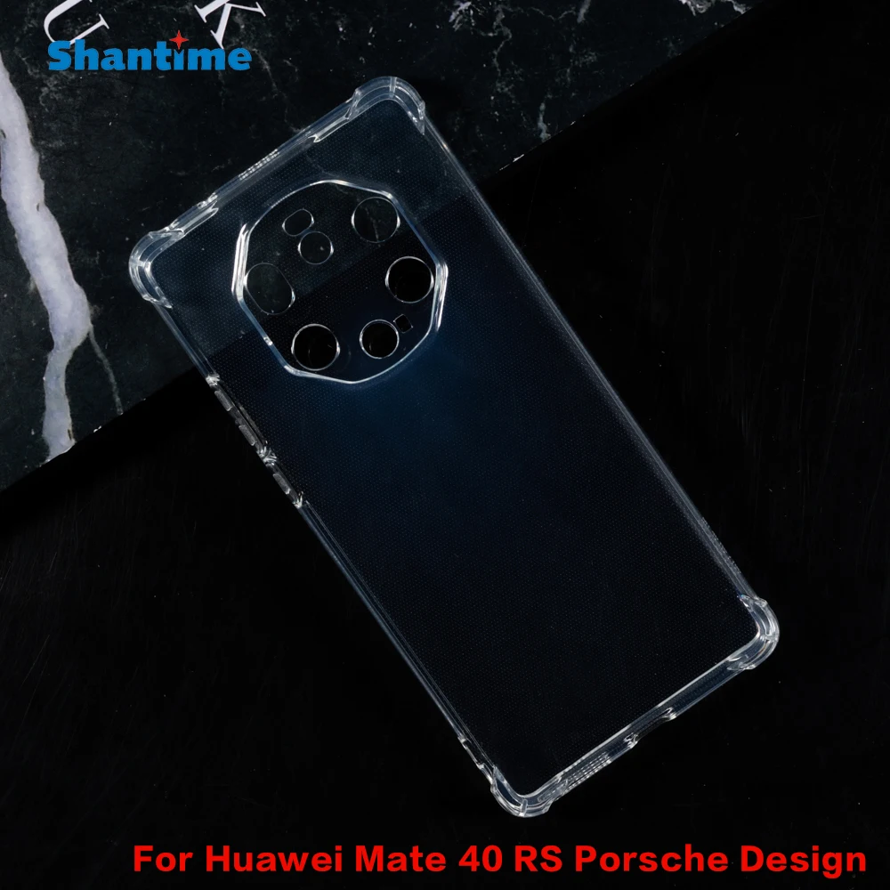 Чехол для Huawei Mate 40 RS Porsche дизайн ультратонкий кристально прозрачный