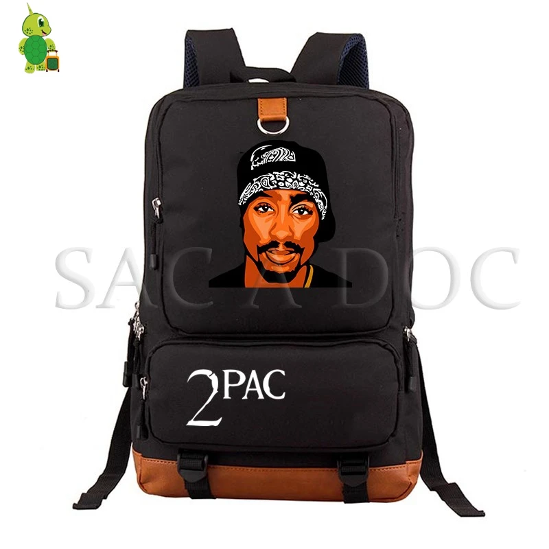 3 Tupac 2Pac рюкзак для женщин и мужчин рюкзак для ноутбука школьная сумка для подростков повседневный рюкзак хип хоп Легенда дорожные сумки - Цвет: 3