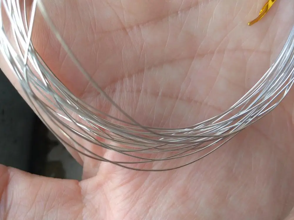 Аксессуары для ювелирных изделий из серебра 925 пробы мягкая гладкая тонкая