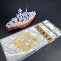 wooden deck with q edition assembly model for meng wb 005 warship model toy accessories
