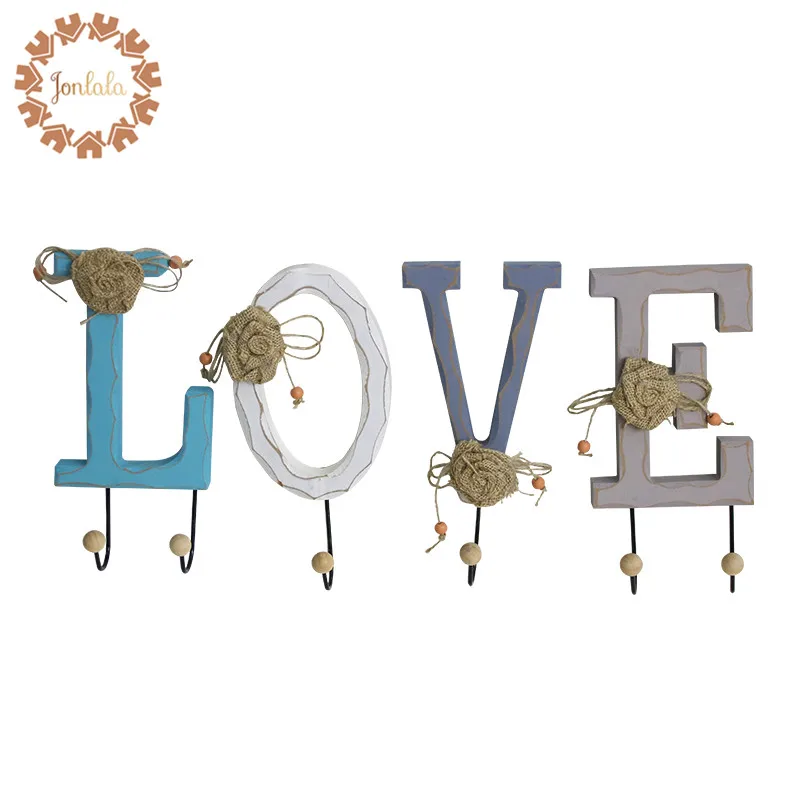 Новое поступление настенные декоративные крючки современный дом/Любовь