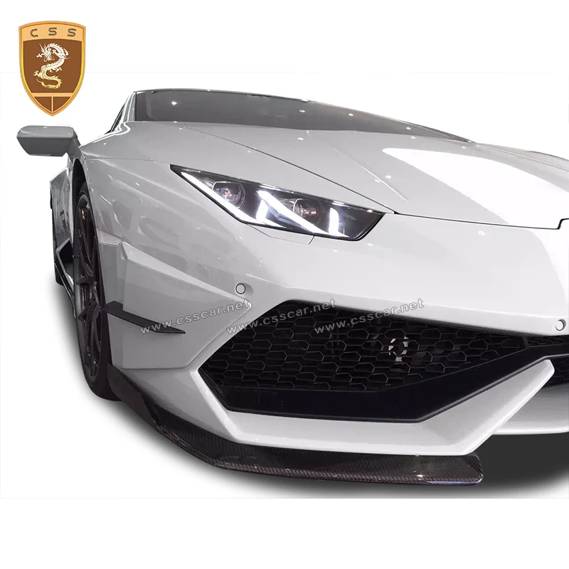

For Lamborjini Huracan LP610 Real Carbon Fiber Body Kit DMC Style Front Rear Lip Side Skirt Rear Wing Bodykits Auto Accessories