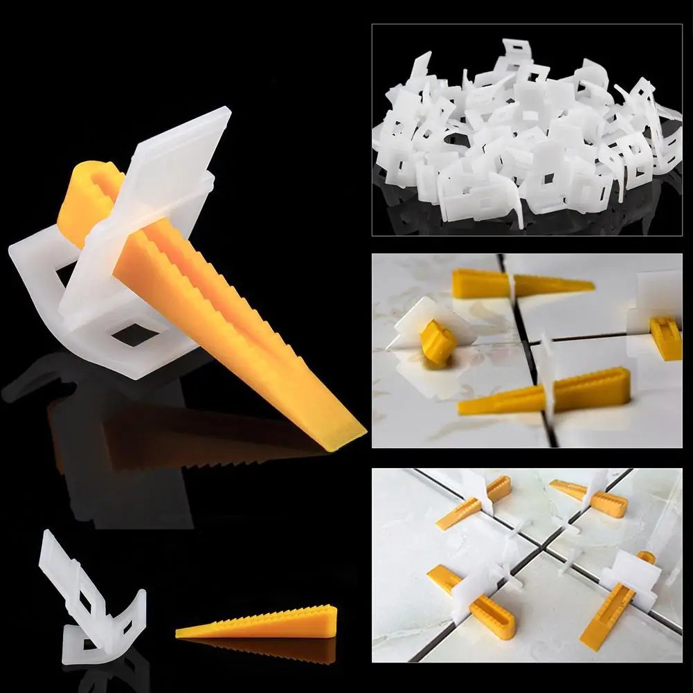 100 шт. система выравнивания плитки Carrelage клинья прокладки для пола стены