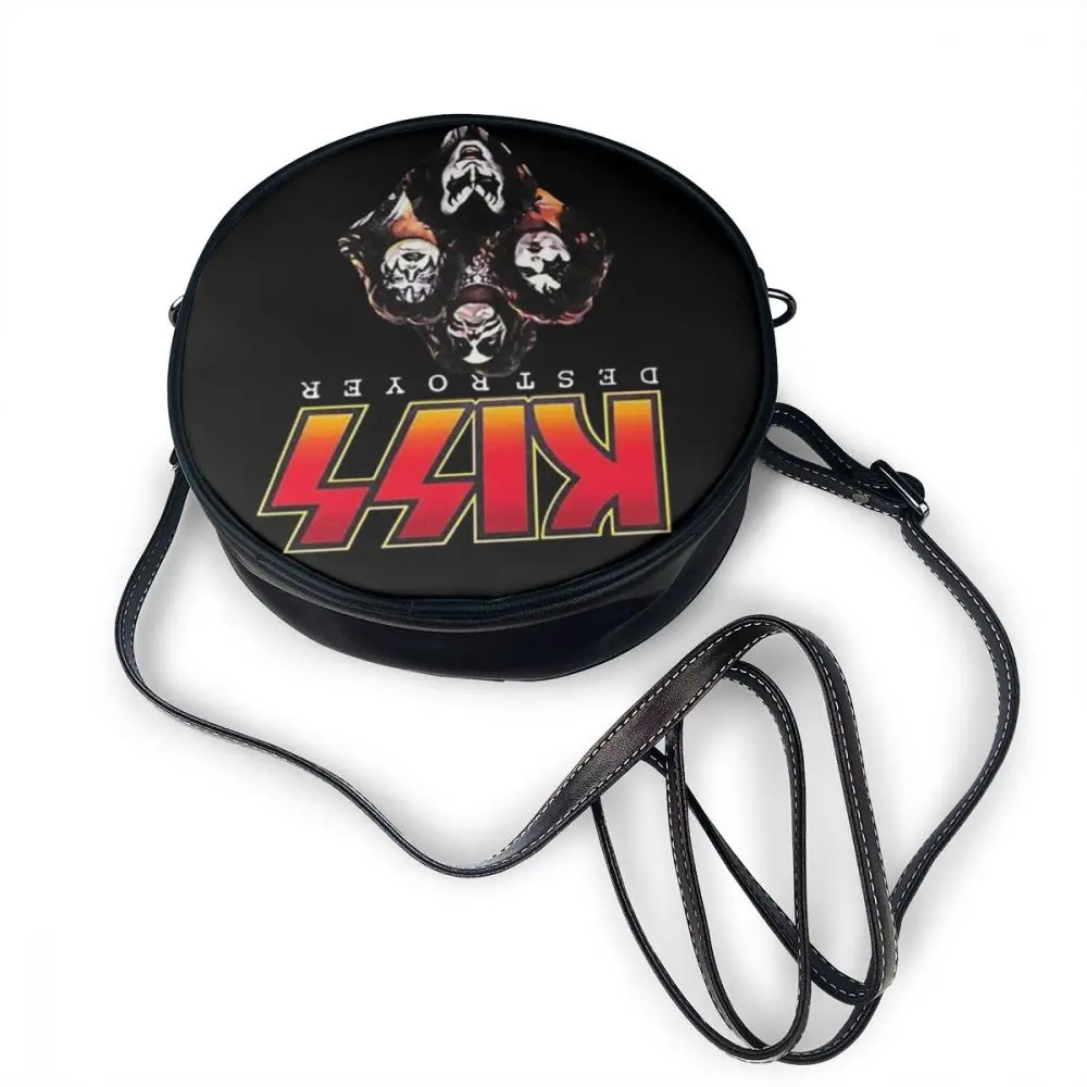 Сумка на плечо Kiss Destroyer 3 Женская кожаная сумочка для подростков модный саквояж