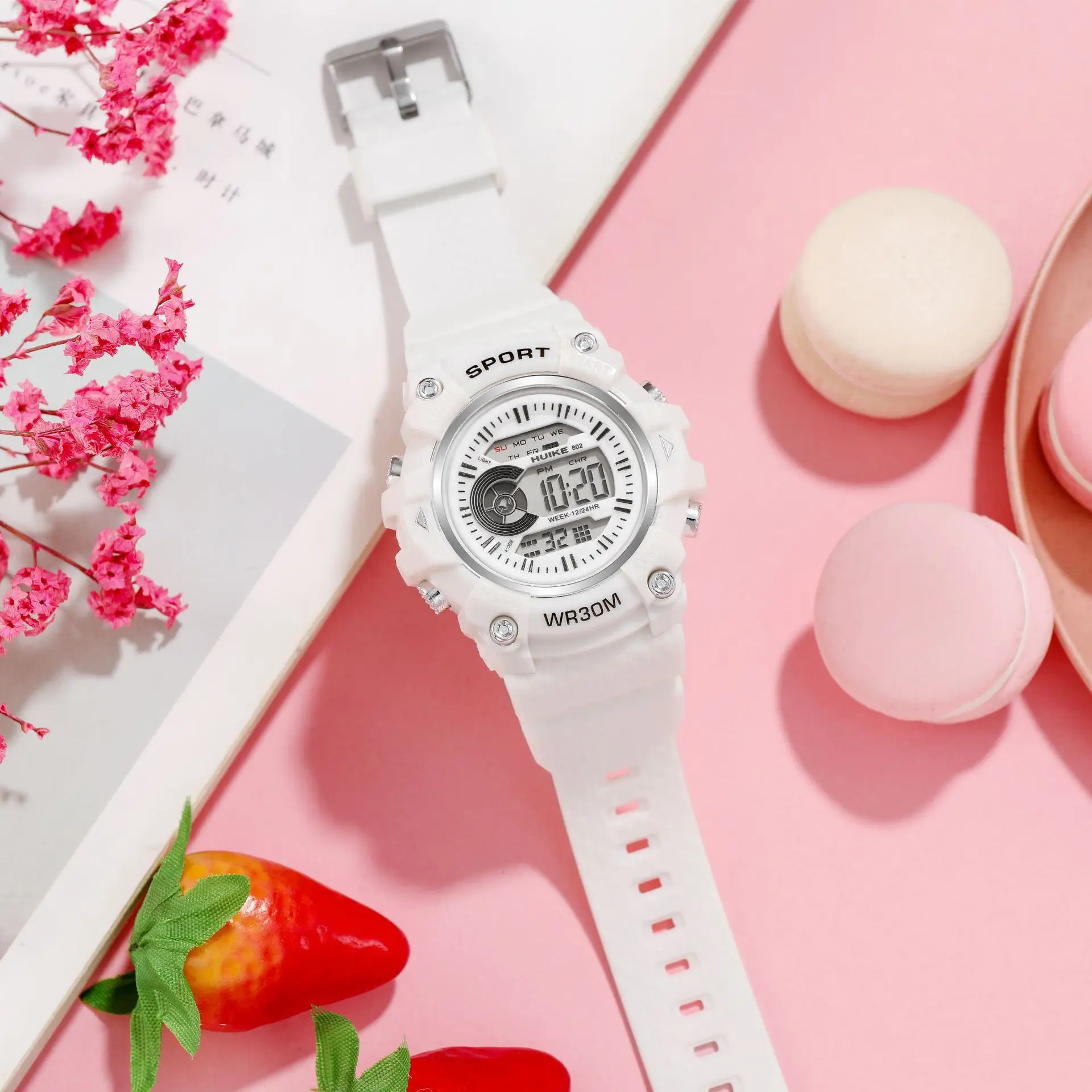 

2021 Fashion Watch Children Watches Kids for Girls Boys Sport Electronic Wristwatch LED Digital Child Clock Student supply501430
